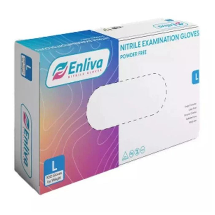 Enliva Premium Nitrile Examination Gloves