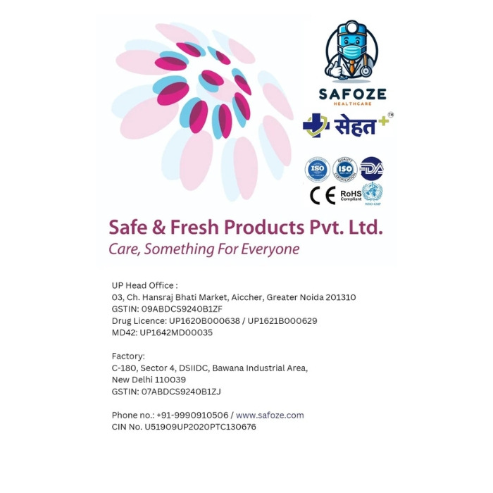 Violet Blue Nitrile Gloves – Powder Free, Allergy Free